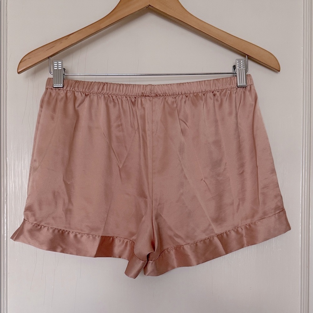 Satin Pajama Set in Blush by Stars Above - Picture 6 of 7
